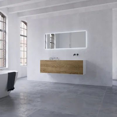 Copenhagen Chic 160R - MKII, Corian®, rå vill eik