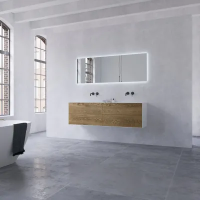 Copenhagen Chic 160D - Baderomsmøbler, MKII, rå vill eik