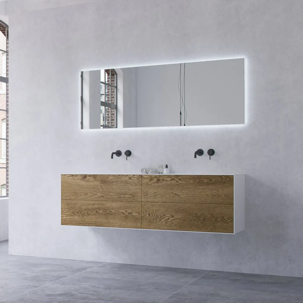 Copenhagen Chic 160D - Baderomsmøbler, MKII, rå vill eik