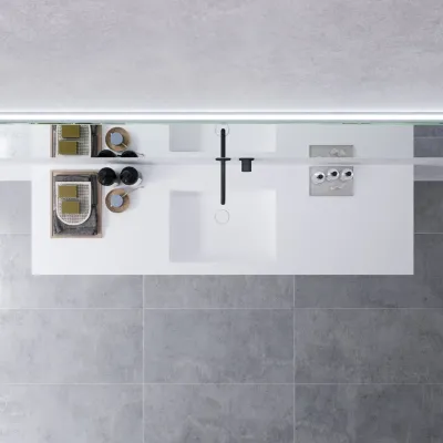 Copenhagen Chic 180 - MKII, Mathvid Corian® med rå vill eik