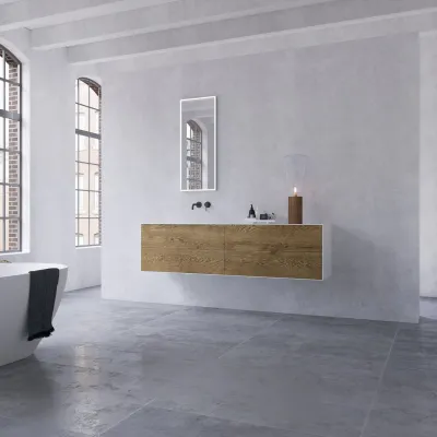 Copenhagen Chic 180L - MKII, Mathvid Corian® med rå vill eik
