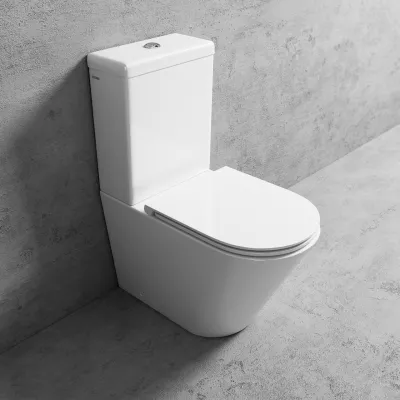 Urban Chic UC2-09 - Toalett med Geberit vannsparende dobbeltspyling, blank hvit