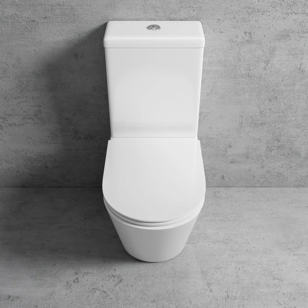 Urban Chic UC2-09 - Toalett med Geberit vannsparende dobbeltspyling, blank hvit