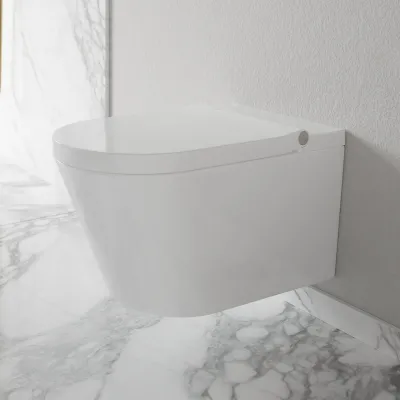Aqualux PAX2-S Duschtoilet - MKII, LuxDusch Bidetfunksjon og myklukkende sete med oppvarmet Vortex-flush hvit