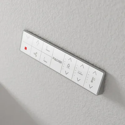 Aqualux PAX2-S Duschtoilet - MKII, LuxDusch Bidetfunksjon og myklukkende sete med oppvarmet Vortex-flush hvit