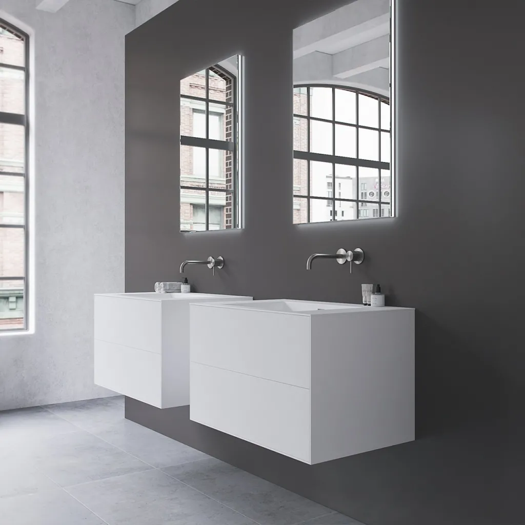 Copenhagen Chic 80 - MKII Baderomsmøbler, Corian®, Mathvid