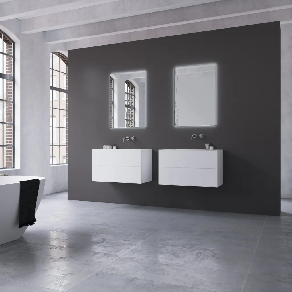 Copenhagen Chic 80 - MKII Baderomsmøbler, Corian®, Mathvid