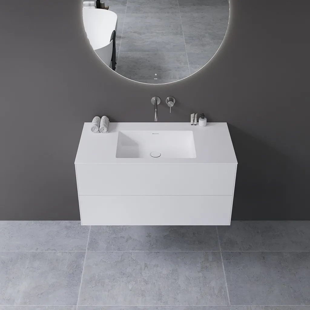 Copenhagen Chic 100 - MKII - Baderomsmøbler, Corian®, Mathvid