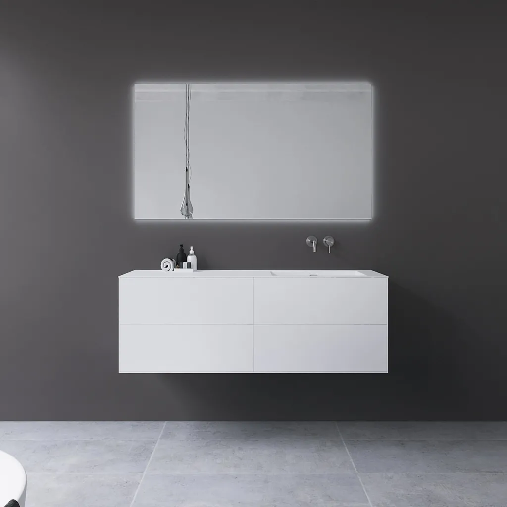 Copenhagen Chic 140R - MKII - Baderomsmøbler, Corian®, Mathvid