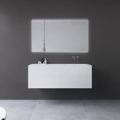 Copenhagen Chic 140R - MKII - Baderomsmøbler, Corian®, Mathvid