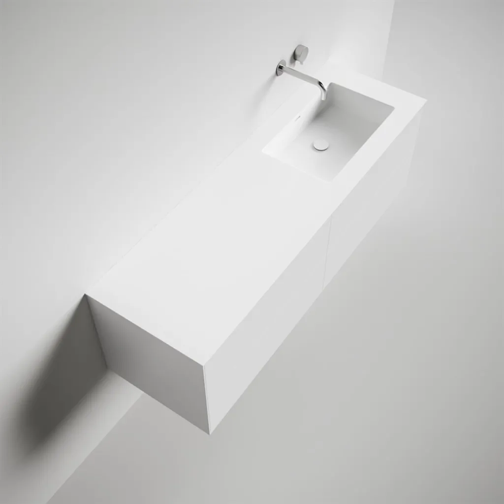 Copenhagen Chic 160R - MKII - Baderomsmøbler, Corian®, Mathvid