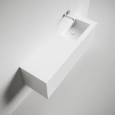 Copenhagen Chic 160R - MKII - Baderomsmøbler, Corian®, Mathvid