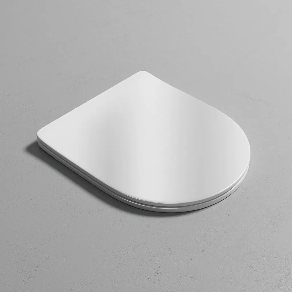 Mood PM-22 - Toalettsete, blank hvit