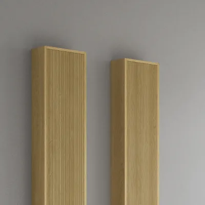 Noorwork NHC3117 - Snekkers høyskap i natureik, 30x16x170 cm.