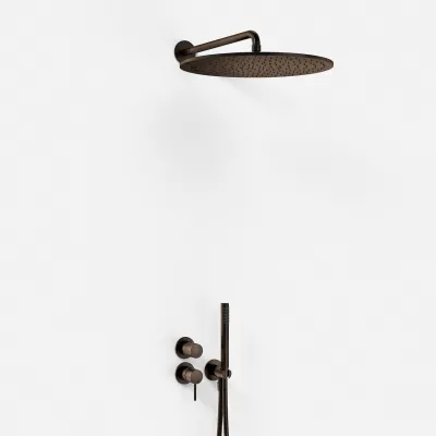 Semplice SBR901 S13 - Rain DeLuxe Ø40, Vegg, Polert Messing