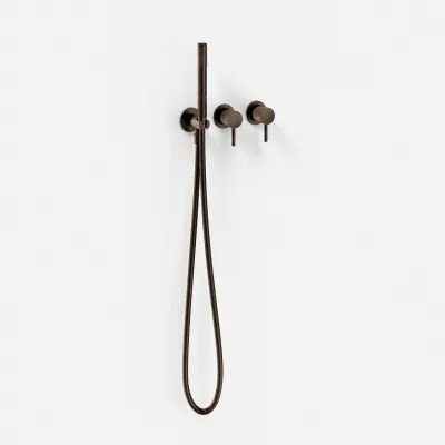 Semplice SBR801 - Dusjsett, brunet messing