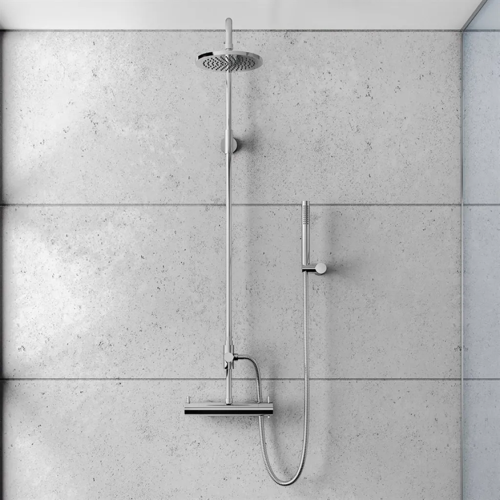 Semplice Rain DeLuxe STB6000 - Ø20 , Krom