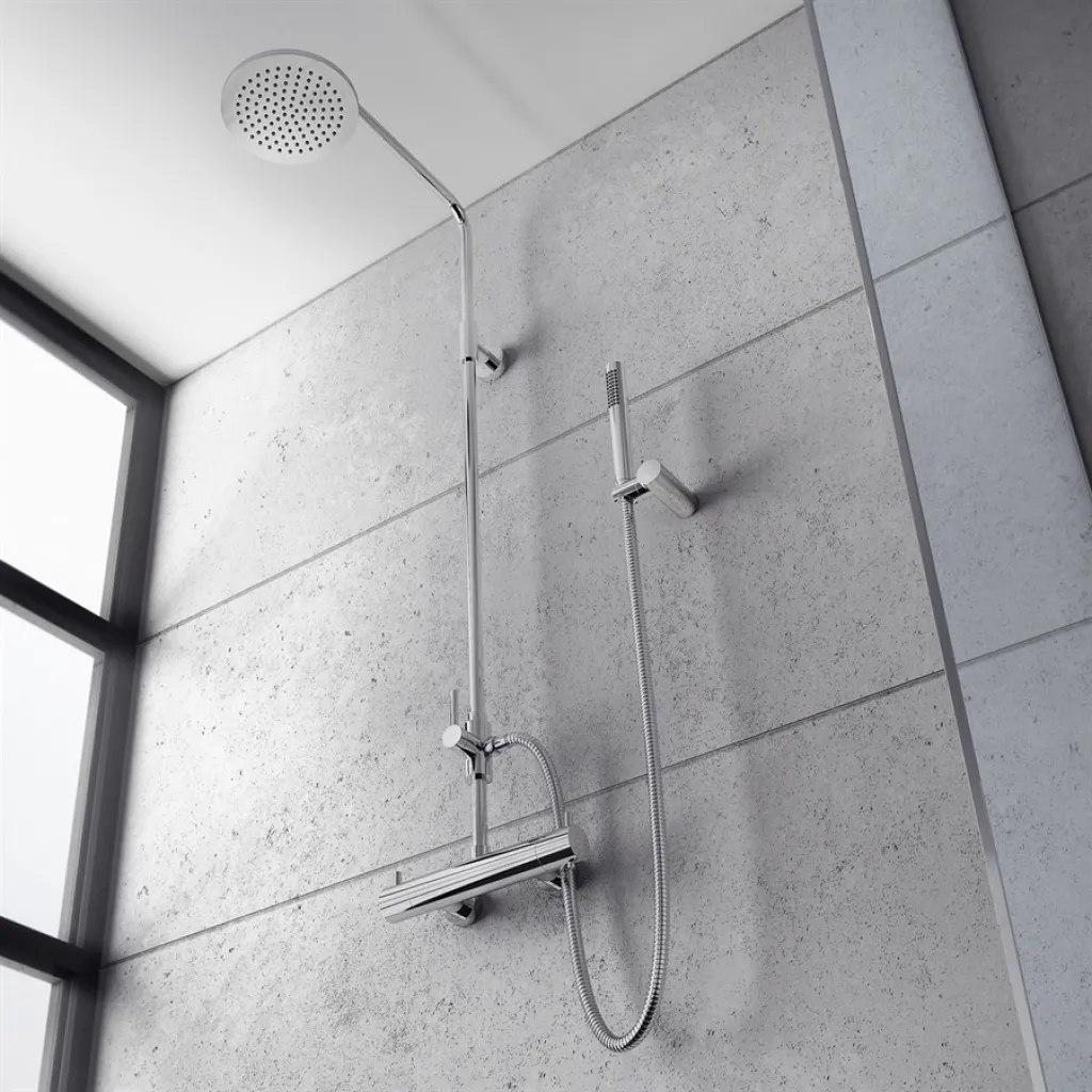 Semplice Rain DeLuxe STB6000 - Ø20 , Krom
