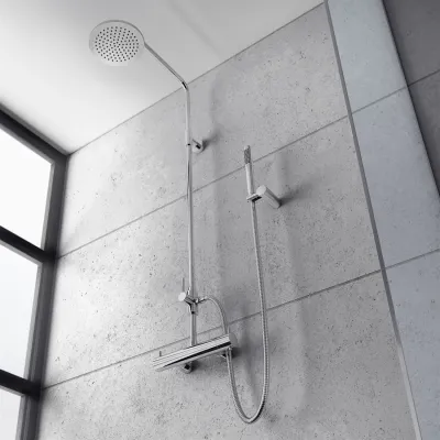 Semplice Rain DeLuxe STB6000 - Ø20 , Krom