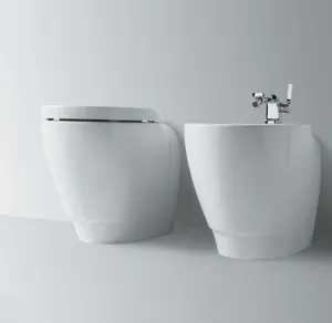 Bohémien BO01 - Gulvstillet toiletkumme - Hvit