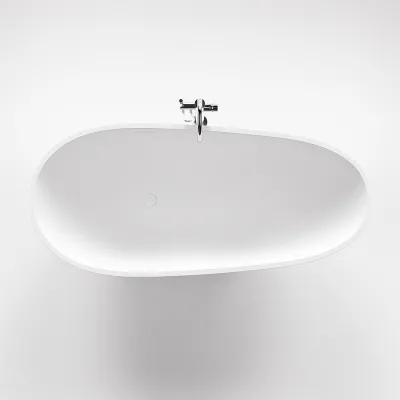 Boheme 182 - Badekar 182x82, Solid Matt White SolidTec®