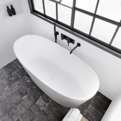 Casa 158 - Badekar 158 x 70, Solid Mathvid SolidTec®