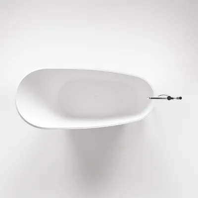 Epoque 169 - 169x75, Matt hvit SolidTec®