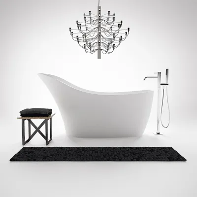 Epoque 169 - 169x75, Matt hvit SolidTec®