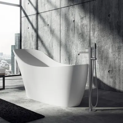 Epoque 169 - 169x75, Matt hvit SolidTec®