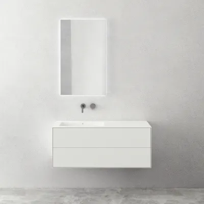 Copenhagen Chic 120L - Corian® Matt Hvit