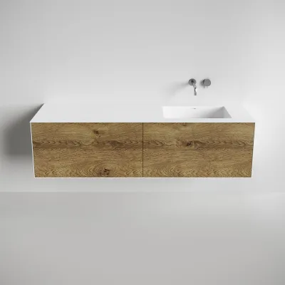 Copenhagen Chic 180R - Corian® Raw Wild Oak