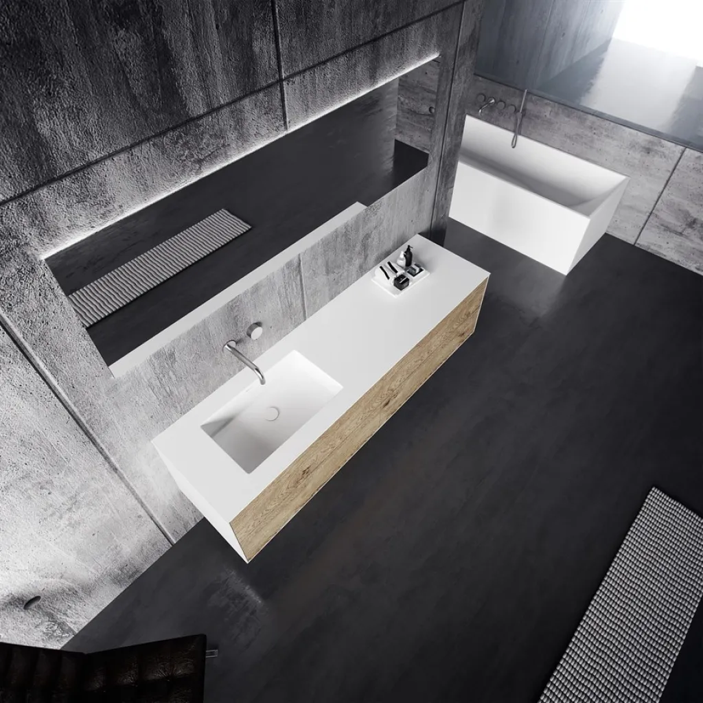Copenhagen Chic 180L - Corian® Raw Wild Oak