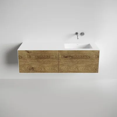 Copenhagen Chic 160R - Corian® Raw Wild Oak