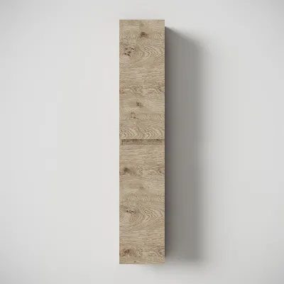 Copenhagen Front - 162x30x15 cm Høyskap, Raw Wild Oak