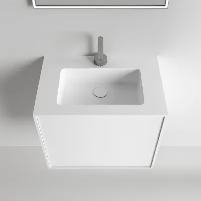 Compact Waterproof 60x40 - Vaskeskap, Mathvid SolidTec®