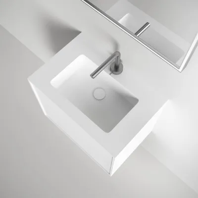 Compact Waterproof 60x40 - Vaskeskap, Mathvid SolidTec®