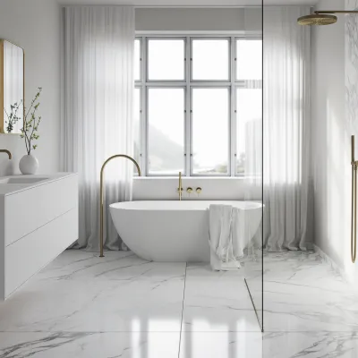 Pulcher® Mood 165 - Badekar 165x78, Matt Hvit SolidTec®