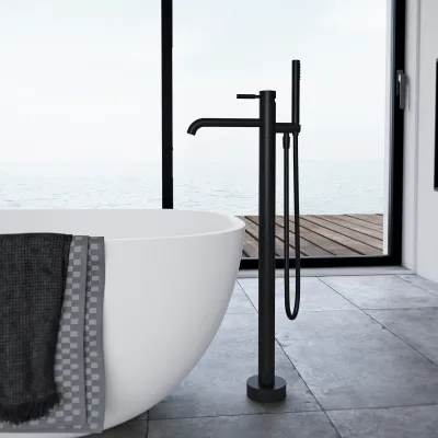 New Deep 162 - Badekar 162x80, Massiv matt hvit SolidTec®