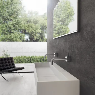 Contract 120 - 120x40 cm Servant, Matt Hvit SolidTec®
