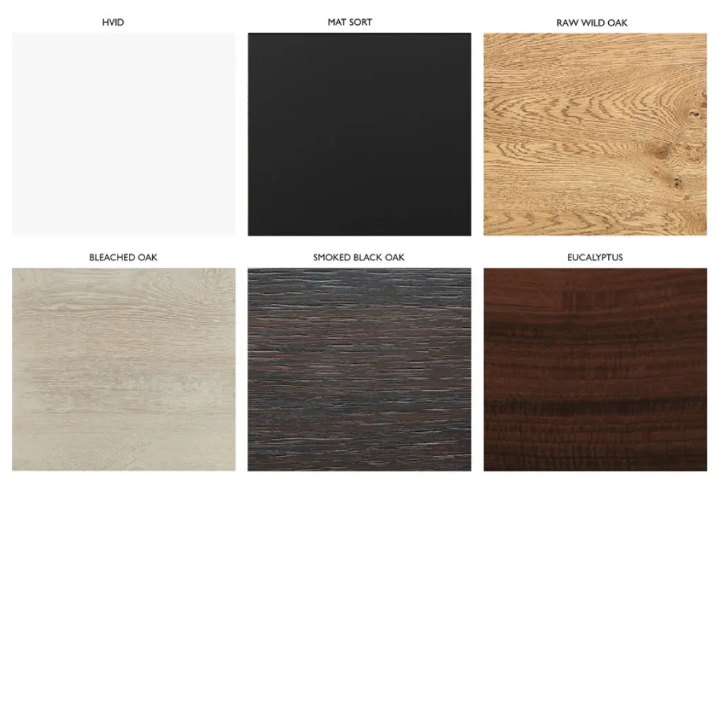 Copenhagen Front - 60x60x15 cm Overskap, Raw Wild Oak