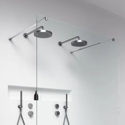 Minimalism M140DA - Dusjvegg 8mm, 140x200h, Easy Clean