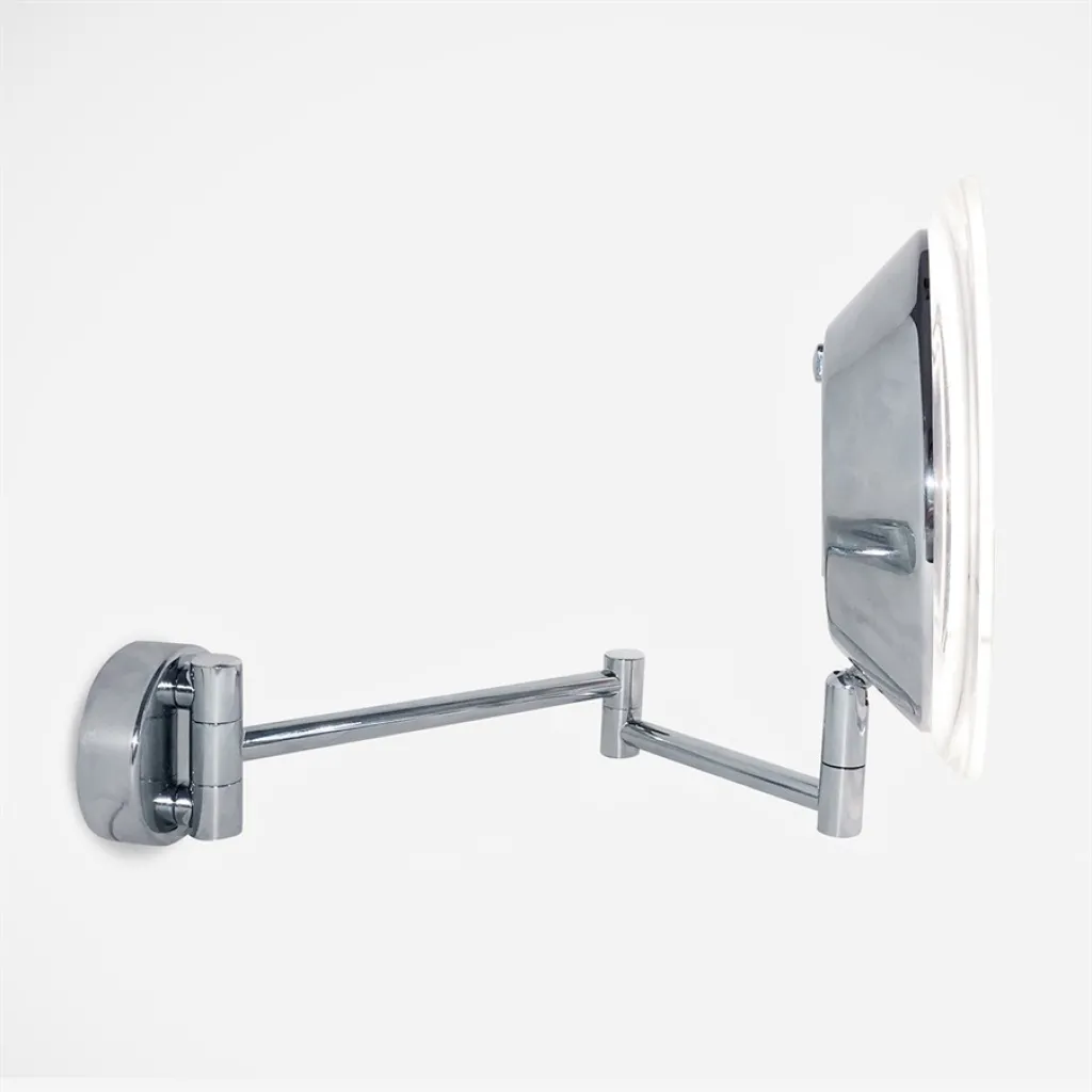 Pure - X5 LED sminkespeil, krom
