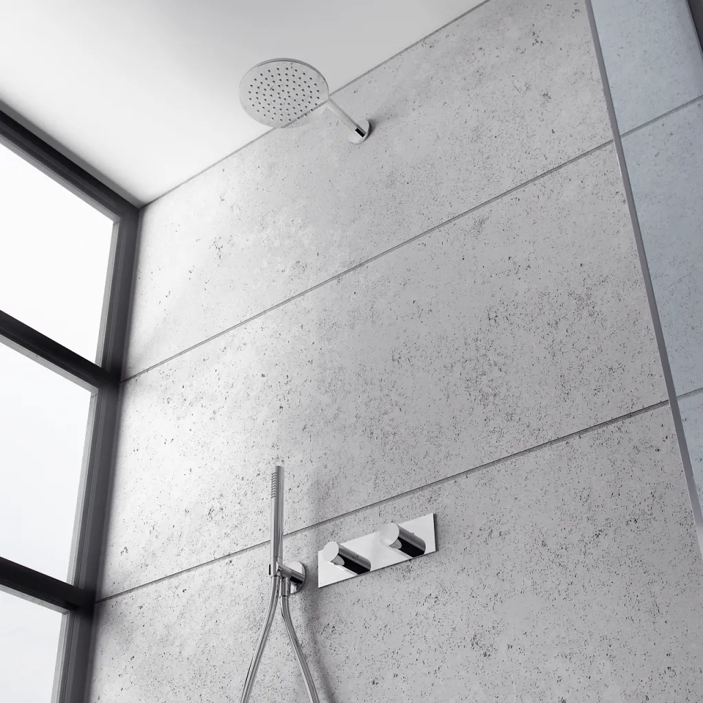 Nostromo A12 Rain DeLuxe - Ø20 Termostatisk dusjsett, Krom