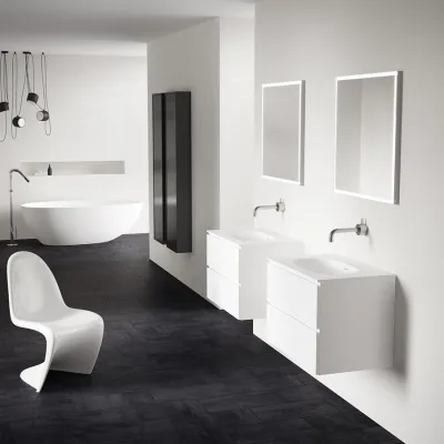 Kubic Light Dimmable 70x70 - LED-speil med fargejustering