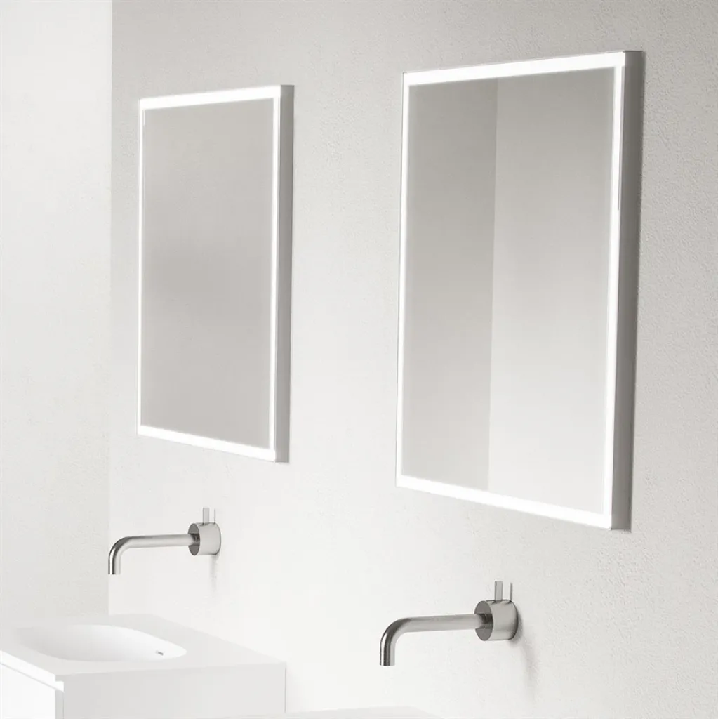 Kubic Light Dimmable 70x70 - LED-speil med fargejustering