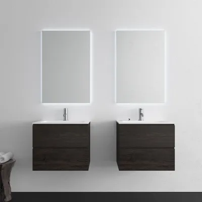 Chic Back Light - 90x60 cm effektspeil