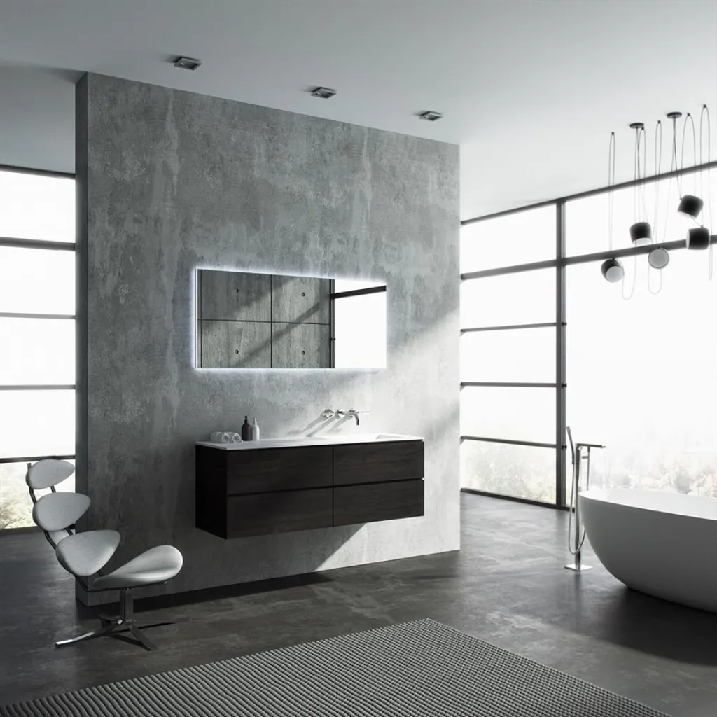 Chic Back Light - 140x60 cm effektspeil