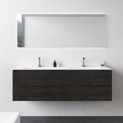 Chic Back Light - 160x60 cm Effektspeil