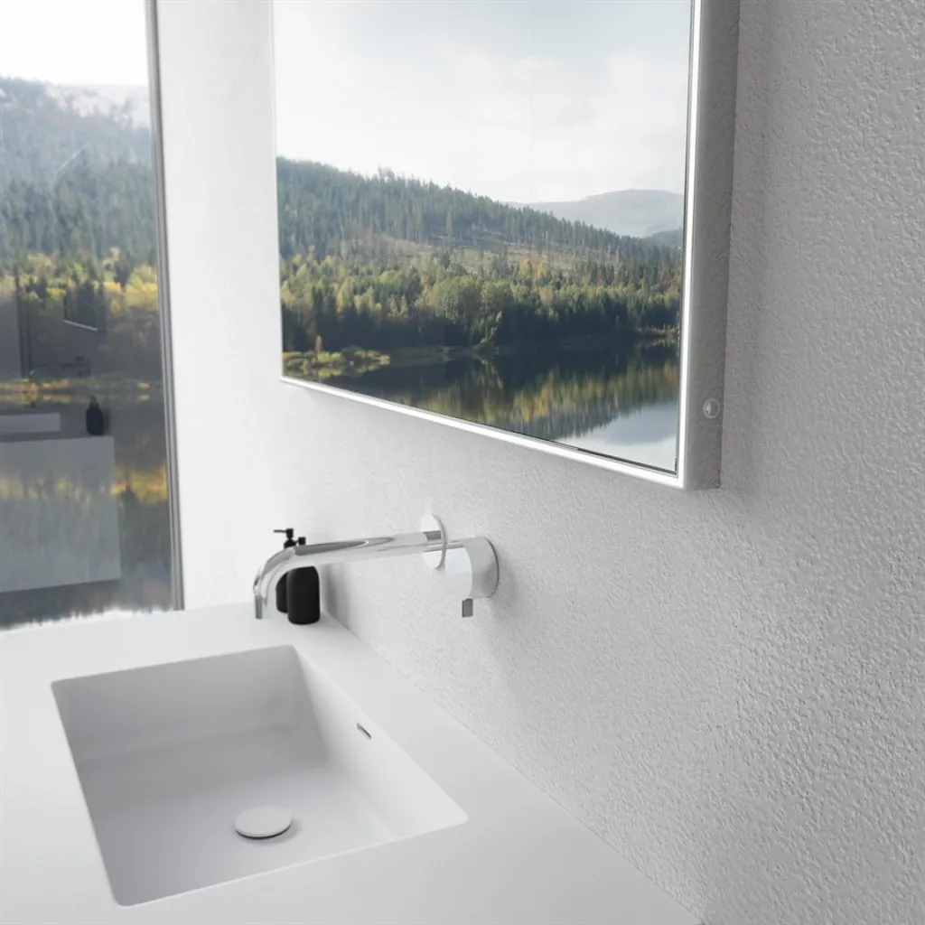 Frame Light Dimmable - 100x80 cm LED-lysspeil med regulering