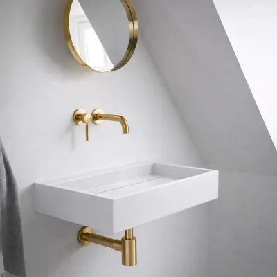 Kubo 60 - 60x40 Servant, Matt hvit SolidTec®